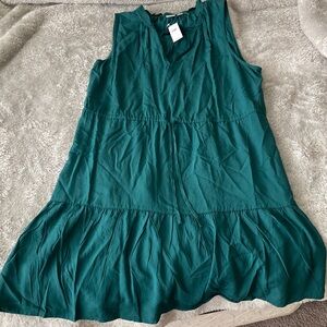 GAP Sleeveless Teal Midi Dress
